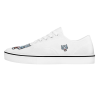 White Tiger Graphic Canvas Sneakers