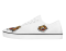 Fierce Tiger Graphic Canvas Sneakers