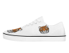 Tiger - Motif Canvas Low - Top Sneakers